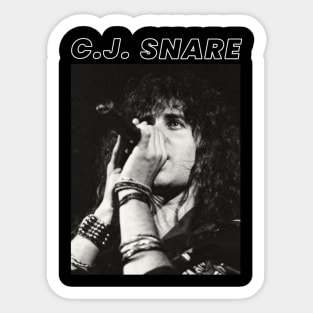 C.J. Snare Sticker